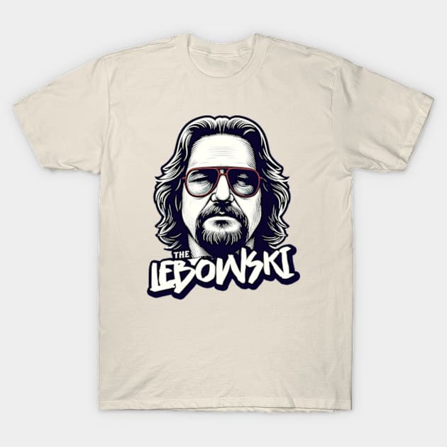 The Lebowski Face T-Shirt by elegantelite